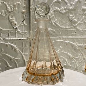 🌟 Vintage Starburst Shaped Decanter - Unique & Rare 🌟